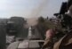 Российский «Урал» проскочил мимо украинского танка: видео