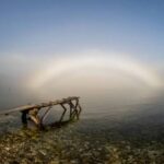 Фотограф запечатлел на Байкале уникальную «белую радугу»